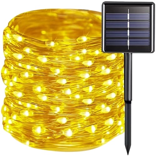 15m LED Girlang - Solcell