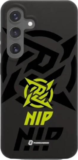 Phonecases3D Samsung Galaxy S25 Ninjas in Pyjamas komposterbart deksel, svart