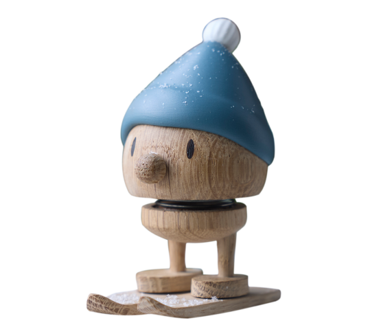 Hoptimist Skiing Bumble Sky H9