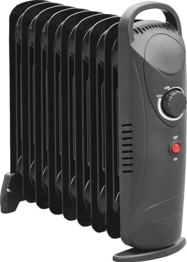 Volteno VO0277 Oljeradiator - 900 W - Svart