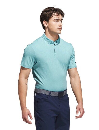 adidas Golf Go To Txt Polo Blue XXL