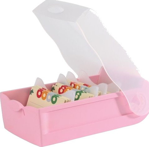 Han Croco Din A7 Polypropylen Pp Rosa A7 Landskap 900 Ark 127 Mm