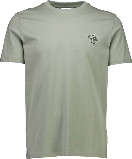 Lindbergh Embroidery Tee S/S Green L
