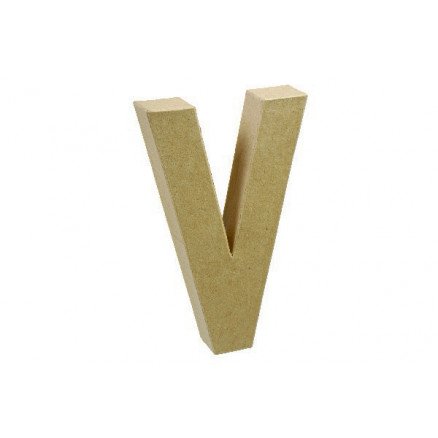 Diverse Pappbokstav V 20x11,5cm 1 stk
