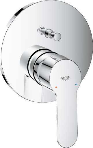 Grohe Eurostyle Cosmopolitan Badekarbatteri For Innbygging Krom Grohe Eurostyle Cosmopolitan Badekarbatteri For Innbygging Krom