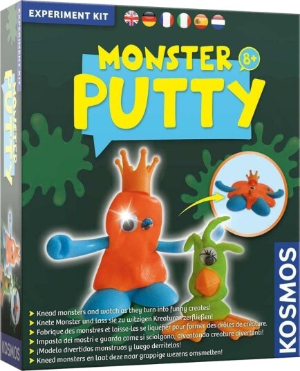 Kosmos Monster Putty Eksperimentsett Lag Dine Egne Morsomme Monstre Og Romvesener 8+ År