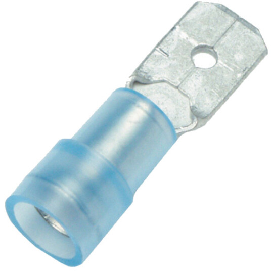 Nemiq Isolert Flatstift Blå 1,0-2,5mm² 10pk
