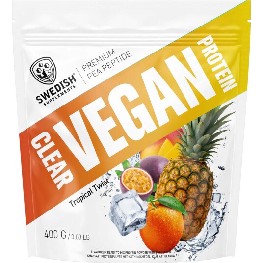 Swedish Supplements Clear Vegan Protein -Tropical Twist 400 g
