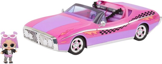 L.O.L. Surprise! City Cruiser Lekebil med Dukke 4+ år