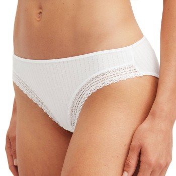 Calida Truser Etude Ajours Brief Hvit modalfiber Medium Dame