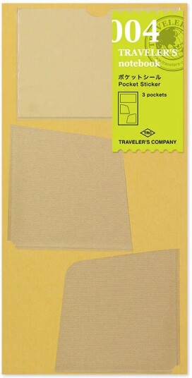 Traveler'S Company 004. Pocket Sticker