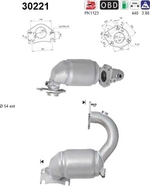 Katalysator AS 30221