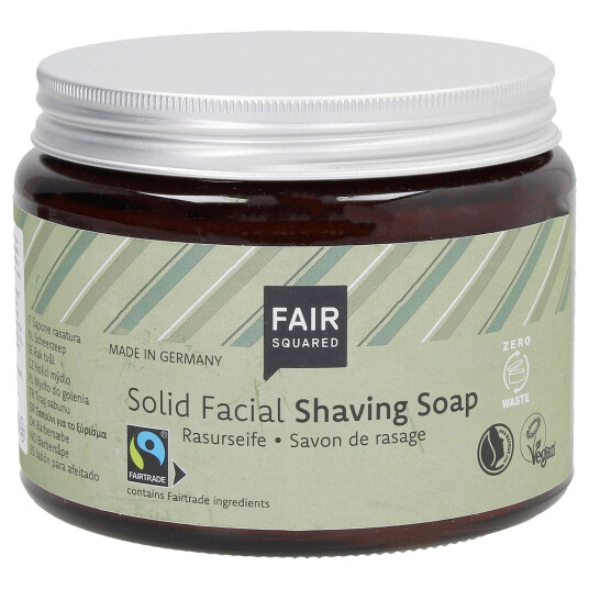 Barbersåpe Fair Squared Facial Barbersåpe Fair Trade 500g Barbersåpe Fair Squared Facial Barbersåpe Fair Trade 500g