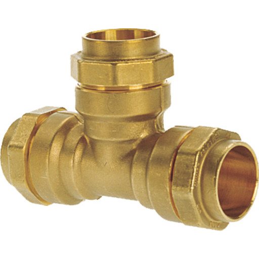Isiflo 63 mm T-Rør av Messing for Hydraulikk og Tilbehør, PN16