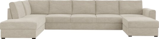 Taberk Large 6 seters U sofa med Divan Høyre