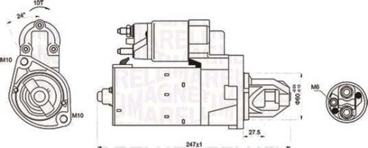MAGNETI MARELLI 063721249010 Starter