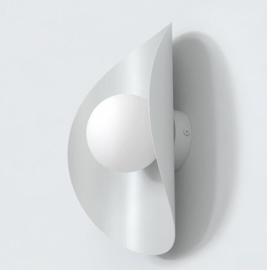 Fiero XL K1 vegglampe Grå