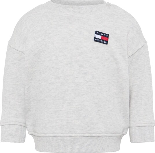 Tommy Hilfiger Flag Heritage Cn Sweatshirt Grey 80 Tommy Hilfiger Flag Heritage Cn Sweatshirt Grey 80