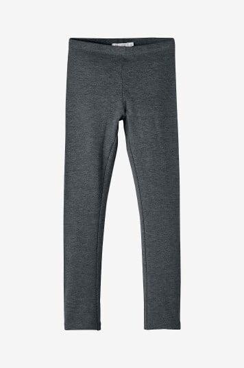 Name It Leggings nkfDavina Solid Swe Legging Grå