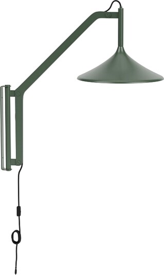 FDB Furniture U18 Hasle Vegglampe Olivengrønn