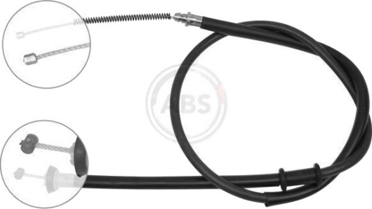 A.B.S. K18126 Tautrekk håndbremse A.B.S. K18126 Tautrekk håndbremse