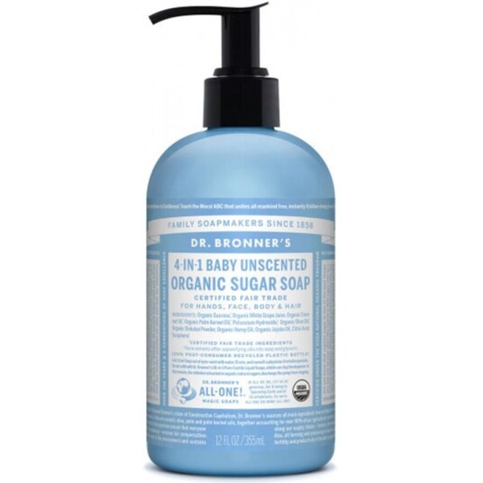 Dr. bronner 4 in 1 hand soap baby 355 ml