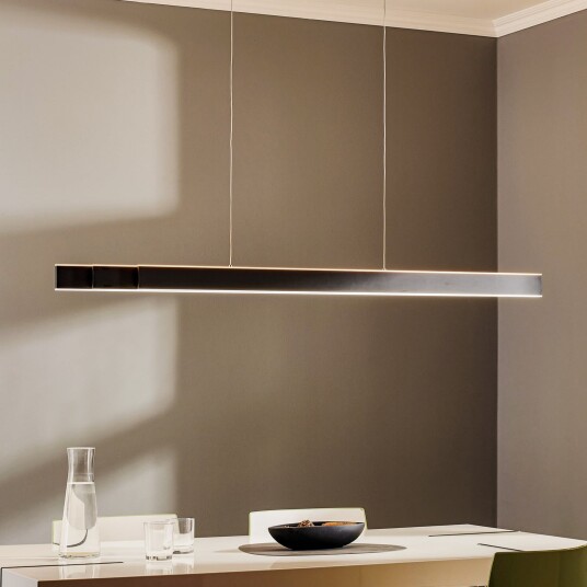 Hengelampe PURE PURE Lume dimmbar Svart Stue Metall Moderne 4.8 Svart