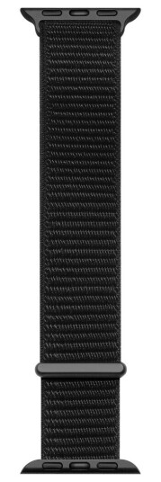 TRIACLE CLASSIC REM NYLON APPLE WATCH 42/44/45/49 MM, SVART