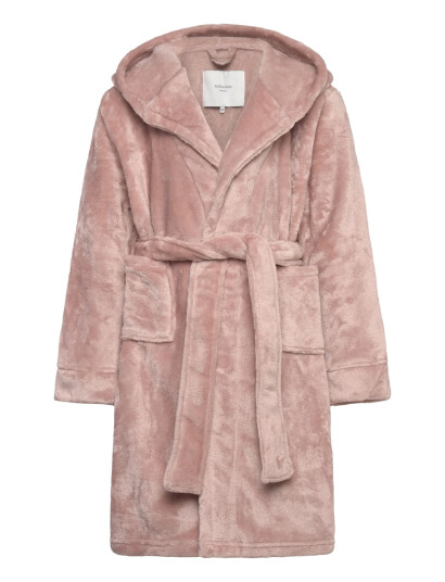 Rosemunde Kids Rhflurry Kids Hooded Fleece Robe - Pink - 152