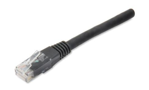 Eurolan 21D-U6-7EBL Patchkabel 2 x RJ45 UTP, svart 7,5 m