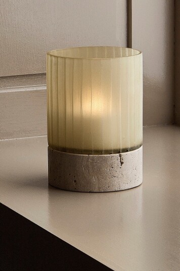 Ellos Home Lyslykt Charlotte høyde 17 cm Gul