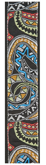 Waves Planet Waves 50js04 50mm Satriani "Snake Mosaic" Strap'