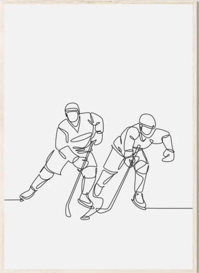 Plakat Hockeyplakat  # 02