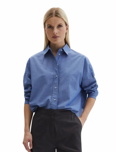 Marc O"Polo Shirts/Blouses Long Sleeve   Blue   40