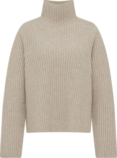 Drykorn Dame Strikkevarer Beige L,