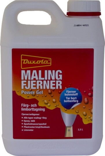 Duxola malingsfjerner power gel 25 liter