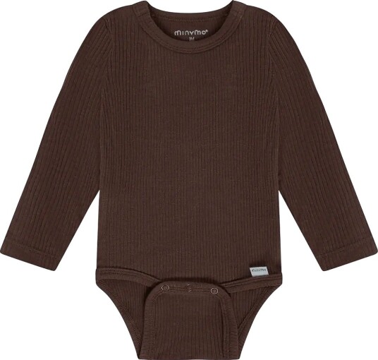 Minymo Body Ls Rib BRACKEN 50