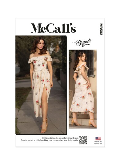 McCall's 8503 Kjole U5 16-18-20-22-24 McCall's 8503 Kjole U5 16-18-20-22-24