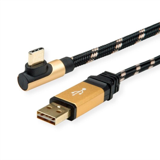 Roline Gold USB 2.0 Kabel A A Roline Gold USB 2.0 Kabel A A
