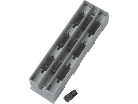 Abb Sikringsliste Dobbelt Din 00 2 Afg. Mærkestøm A: Max 63 Kabeltværsnit: 6-25 Mm² Montagebredde 105Mm