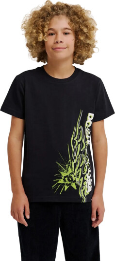 DC Dc Side Flame Hss Yth Black 152