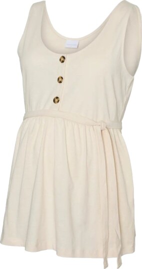 Mamalicious   Mammatopp Lia Jersey Top Whitecap Gray