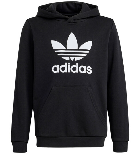Adidas Originals Hettegenser Trefoil Svart Adidas Originals 11 år 146 Hettegenser