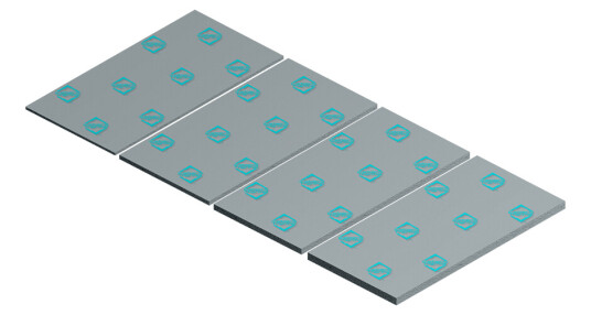 Iceberg Interactive DRIFTIce Thermal Pad 40mmx80mm 2.0mm Iceberg Interactive DRIFTIce Thermal Pad 40mmx80mm 2.0mm