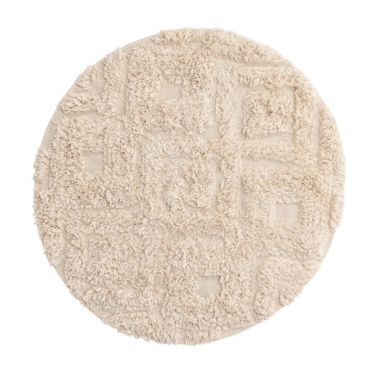 Venture Design Hilma teppe Offwhite 60 cm Hvit