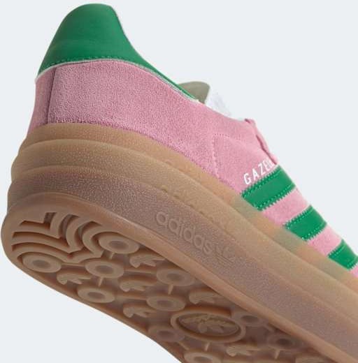 Adidas Gazelle Bold Dame True Pink/Green/Cloud White 40