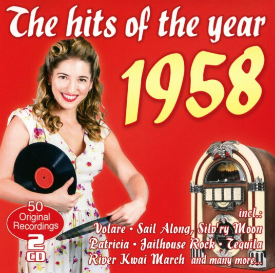 Diverse Artister The Hits Of The Year 1958 CD Diverse Artister The Hits Of The Year 1958 CD