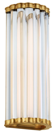Kean 14" vägglampa antik mässing Kean 14" vägglampa antik mässing