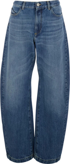 The Attico Dame Jeans Blå W28,