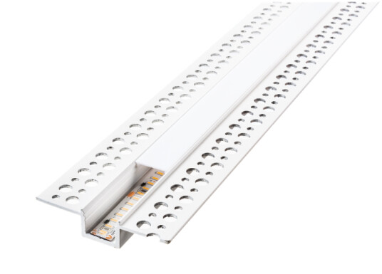 Sg StripLine 1,8m Hvit profil innsparkling